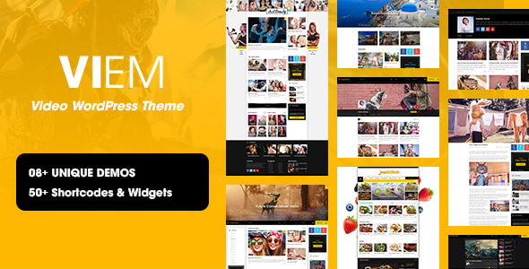 Viem - Video WordPress Theme Logo