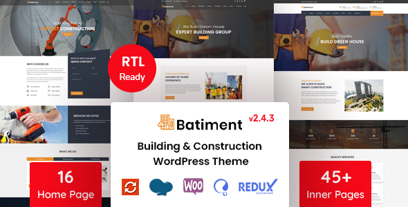 Batiment - Construction & Building WordPress Theme Logo